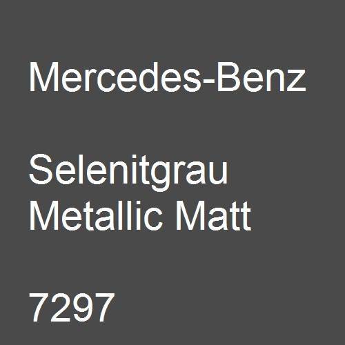 Mercedes-Benz, Selenitgrau Metallic Matt, 7297.